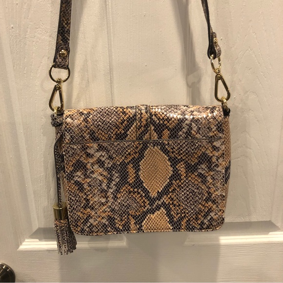 GILI Got It Love It Leather Snakeskin Bag - Picture 2 of 8